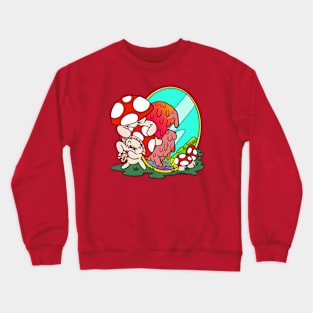 It’s a Shroom Eat Shroom World! Crewneck Sweatshirt